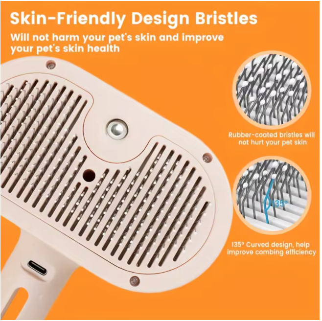 3-in-1 Pet Grooming Brush